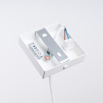 Suspension filaire ARIES 1xE27/15W/230V hêtre/blanc