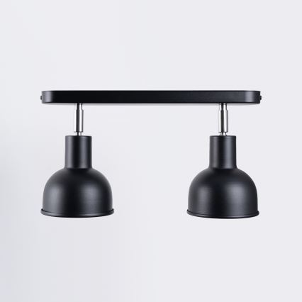 Spot ELBA 2xE27/15W/230V noir