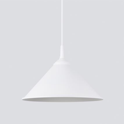 Hanglamp aan een koord ZUMA 1xE27/15W/230V diameter 30 cm wit