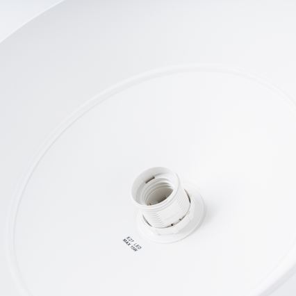 Suspension filaire FRIKA 1xE27/15W/230V d. 34 cm blanc