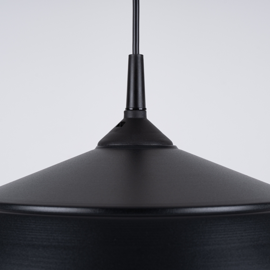 Hanglamp aan een koord FRIKA 1xE27/15W/230V diameter 34 cm zwart