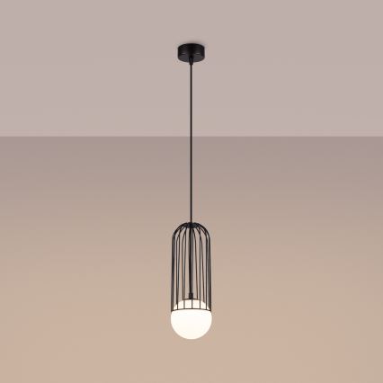 Hanglamp aan een koord BRINA 1xG9/8W/230V zwart