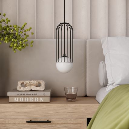 Hanglamp aan een koord BRINA 1xG9/8W/230V zwart