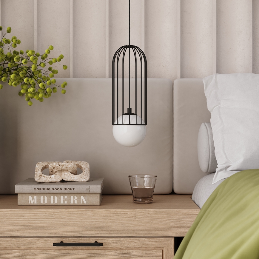 Hanglamp aan een koord BRINA 1xG9/8W/230V zwart