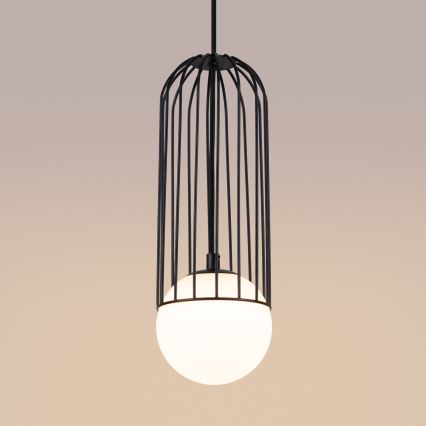 Hanglamp aan een koord BRINA 1xG9/8W/230V zwart