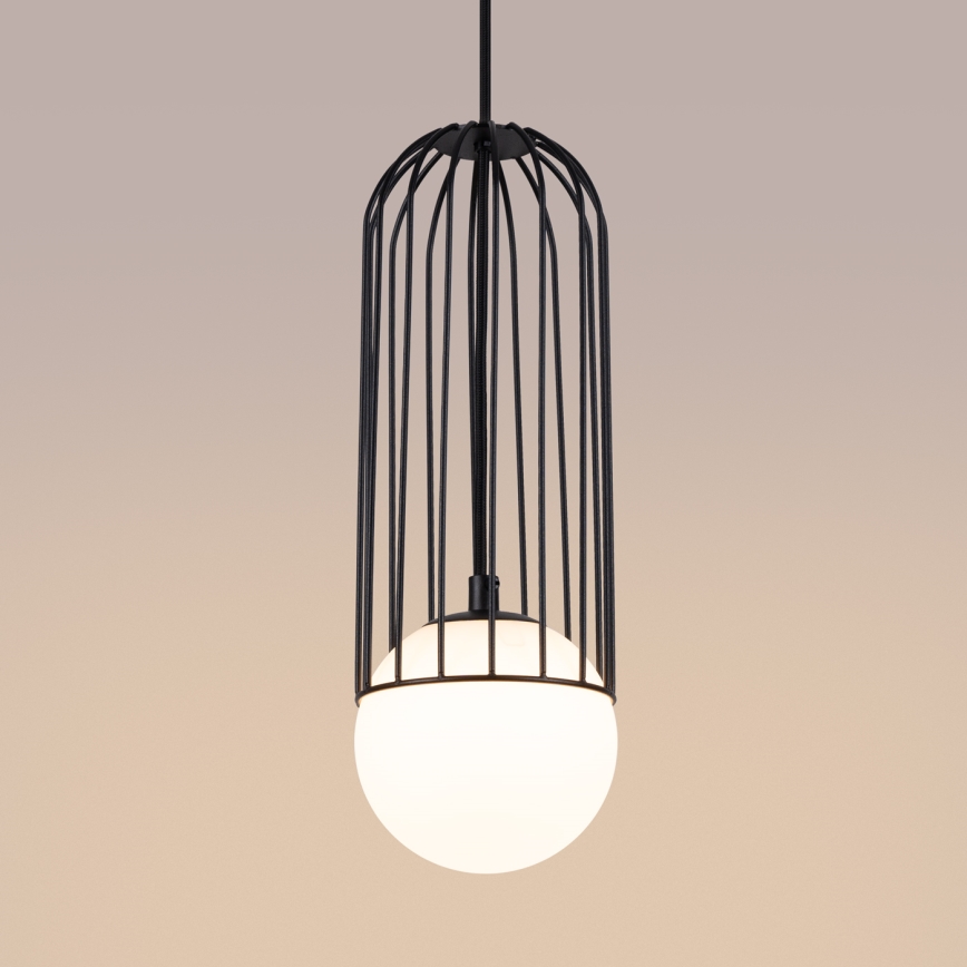 Hanglamp aan een koord BRINA 1xG9/8W/230V zwart