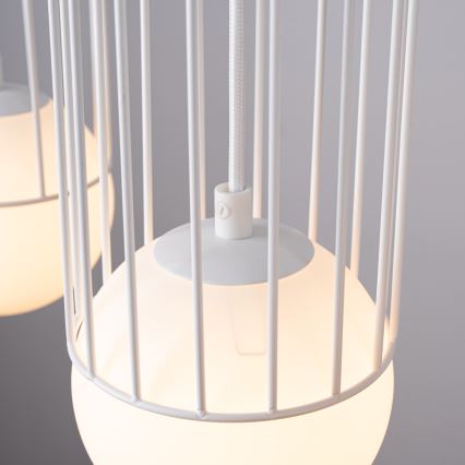 Hanglamp aan een koord BRINA 3xG9/8W/230V wit