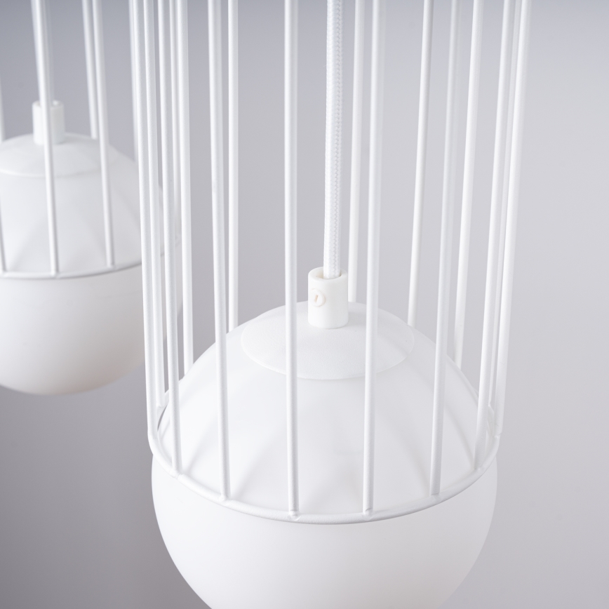 Hanglamp aan een koord BRINA 3xG9/8W/230V wit