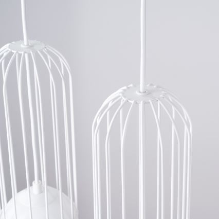 Hanglamp aan een koord BRINA 3xG9/8W/230V wit