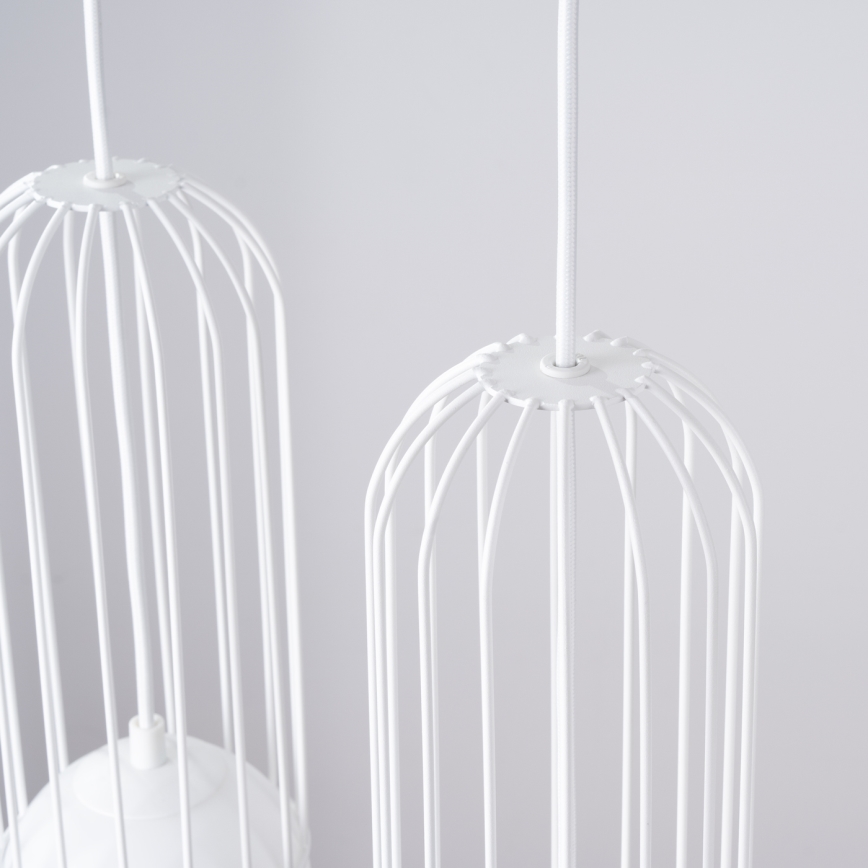 Hanglamp aan een koord BRINA 3xG9/8W/230V wit