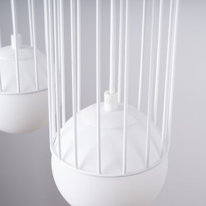 Suspension filaire BRINA 3xG9/8W/230V blanc
