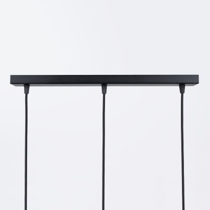 Hanglamp aan een koord BRINA 3xG9/8W/230V zwart
