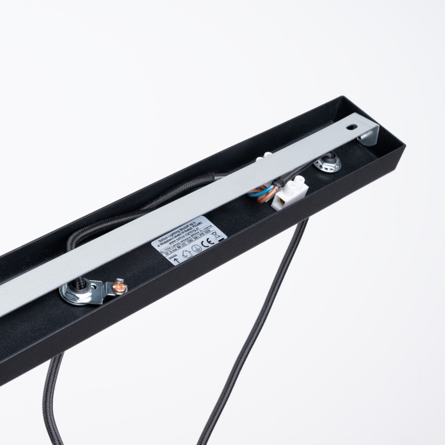 Hanglamp aan een koord BRINA 3xG9/8W/230V zwart