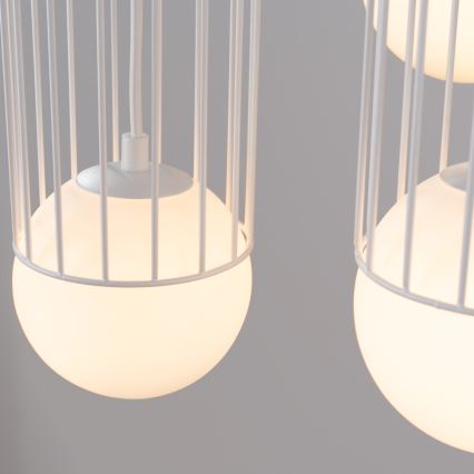 Hanglamp aan een koord BRINA 3xG9/8W/230V wit