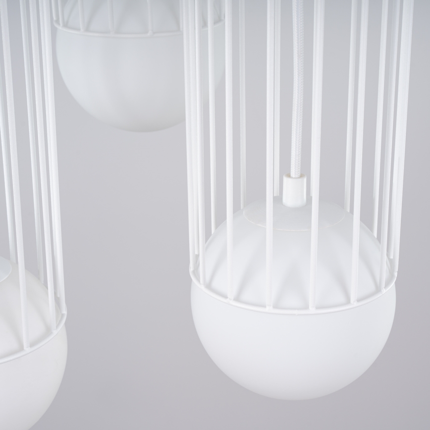 Hanglamp aan een koord BRINA 3xG9/8W/230V wit