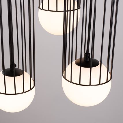 Hanglamp aan een koord BRINA 3xG9/8W/230V zwart