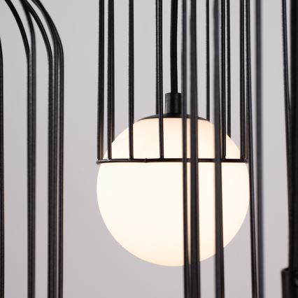 Hanglamp aan een koord BRINA 3xG9/8W/230V zwart