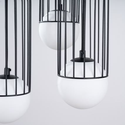 Hanglamp aan een koord BRINA 3xG9/8W/230V zwart