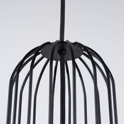 Hanglamp aan een koord BRINA 3xG9/8W/230V zwart
