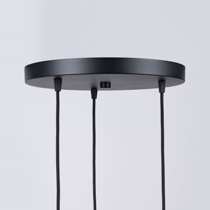 Hanglamp aan een koord BRINA 3xG9/8W/230V zwart