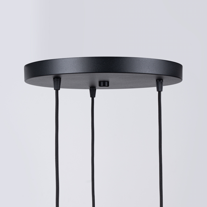 Hanglamp aan een koord BRINA 3xG9/8W/230V zwart