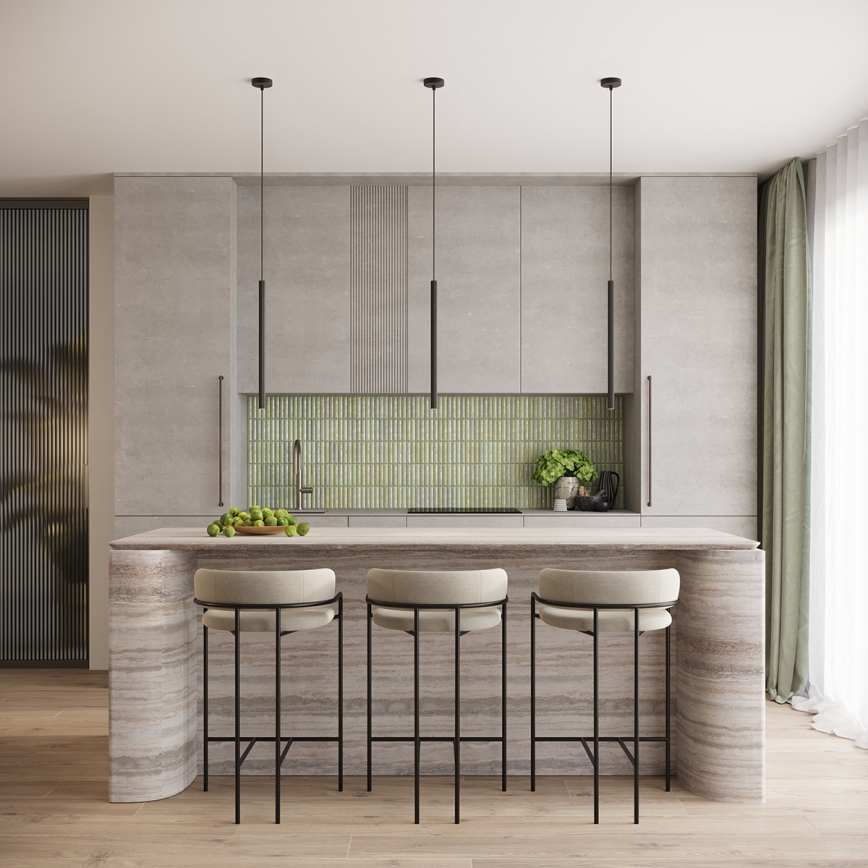 Hanglamp aan een koord ARCHE 1xG9/8W/230V zwart