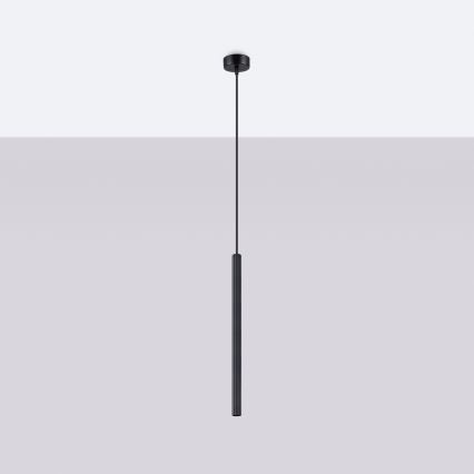 Hanglamp aan een koord ARCHE 1xG9/8W/230V zwart