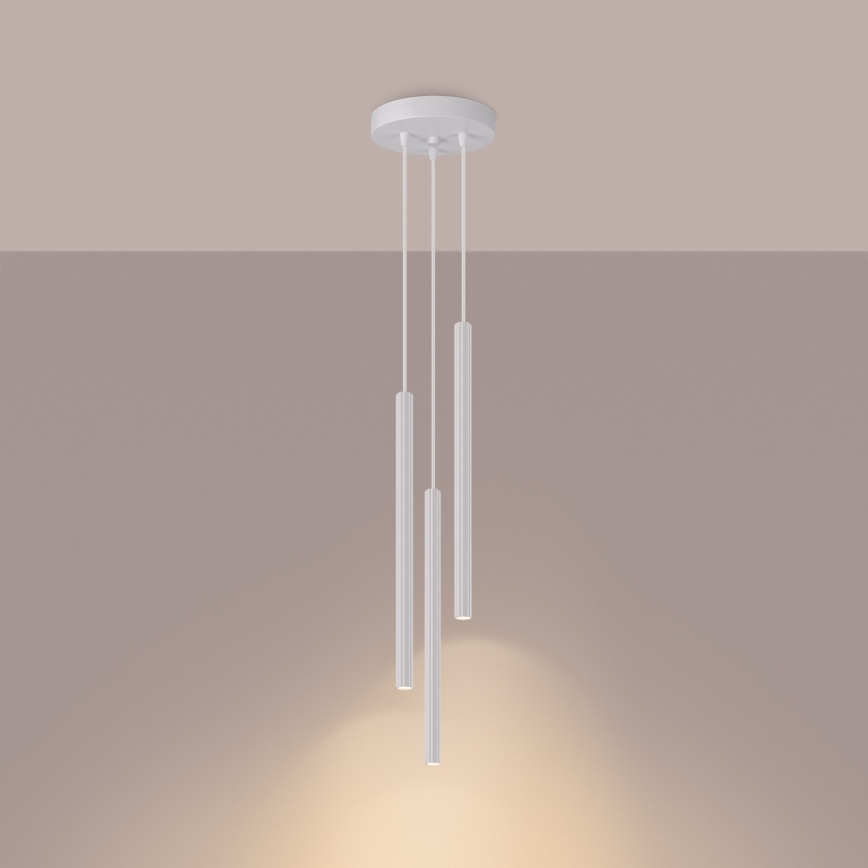Hanglamp aan een koord ARCHE 3xG9/8W/230V wit