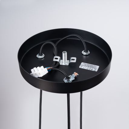Hanglamp aan een koord ARCHE 3xG9/8W/230V zwart