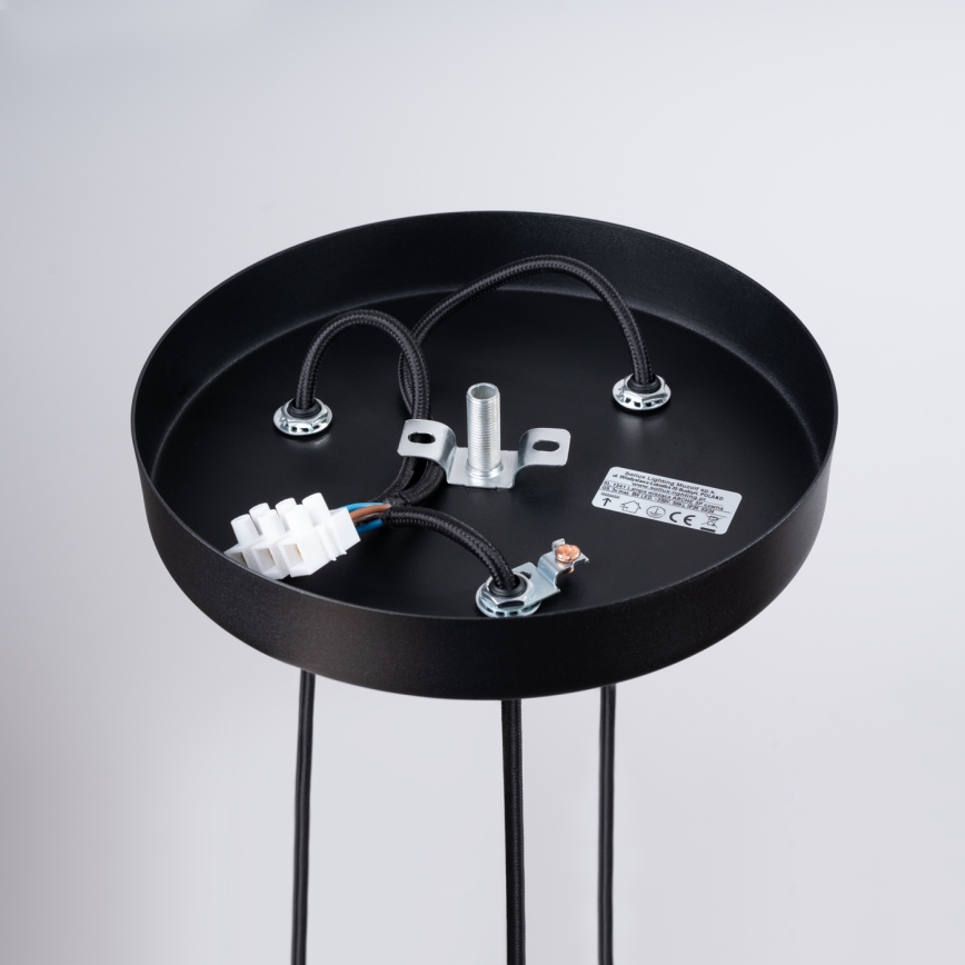 Hanglamp aan een koord ARCHE 3xG9/8W/230V zwart