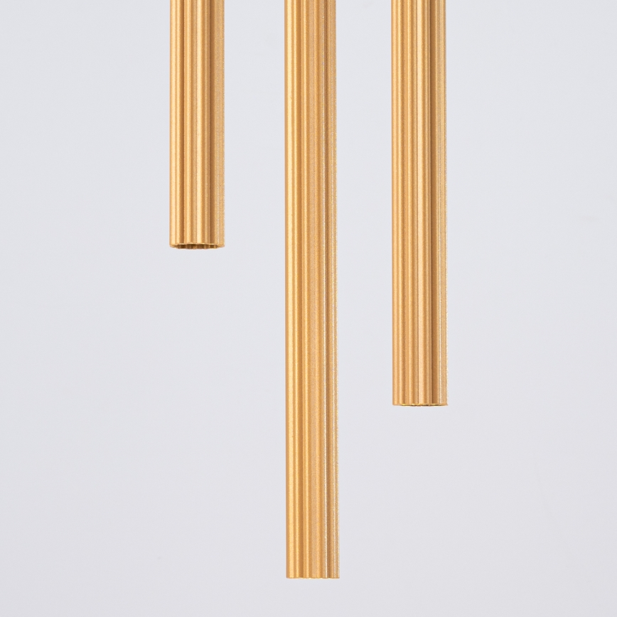 Hanglamp aan een koord ARCHE 3xG9/8W/230V goud