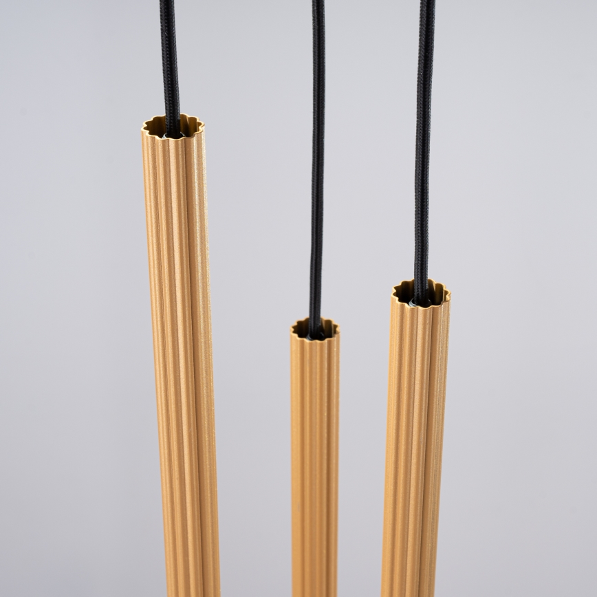 Hanglamp aan een koord ARCHE 3xG9/8W/230V goud