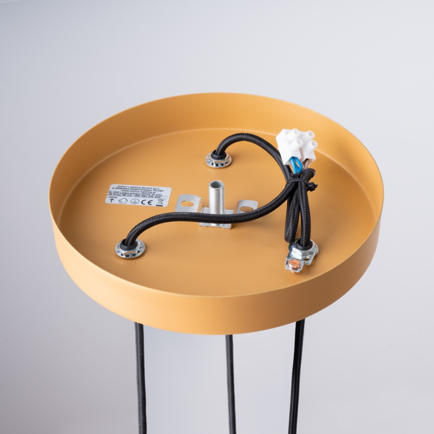 Hanglamp aan een koord ARCHE 3xG9/8W/230V goud