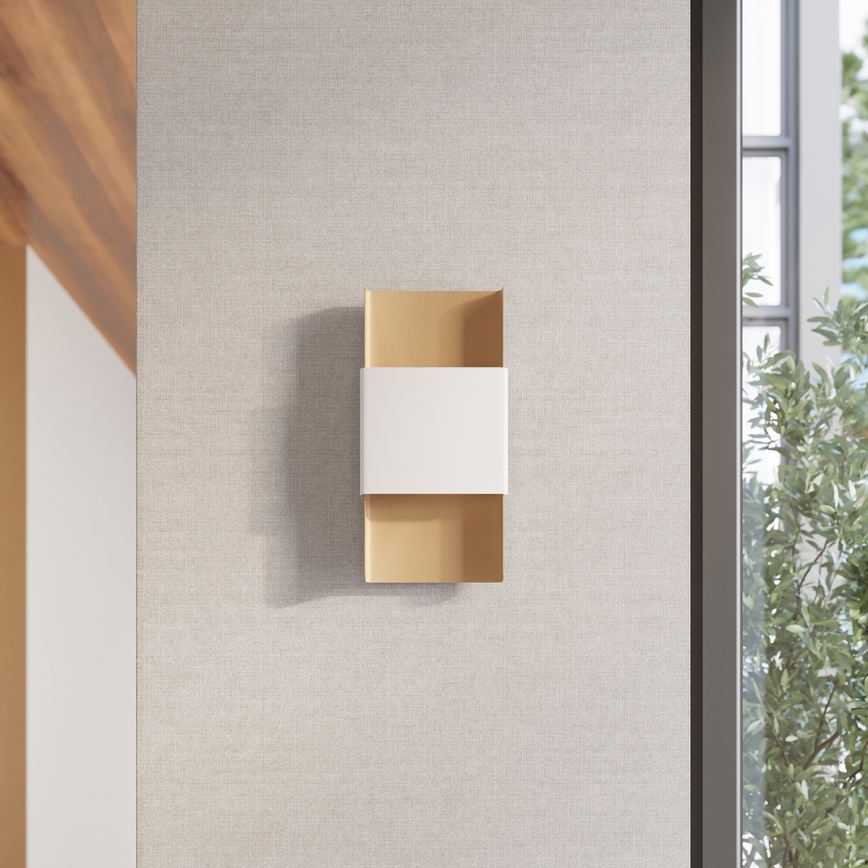 Applique murale DURLIN 2xG9/8W/230V doré/blanc