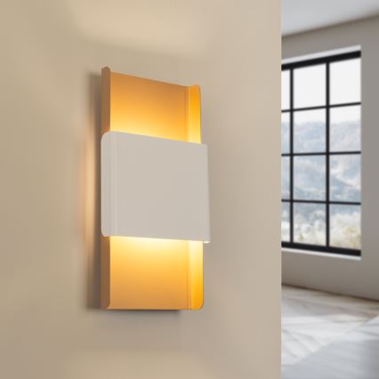 Applique murale DURLIN 2xG9/8W/230V doré/blanc