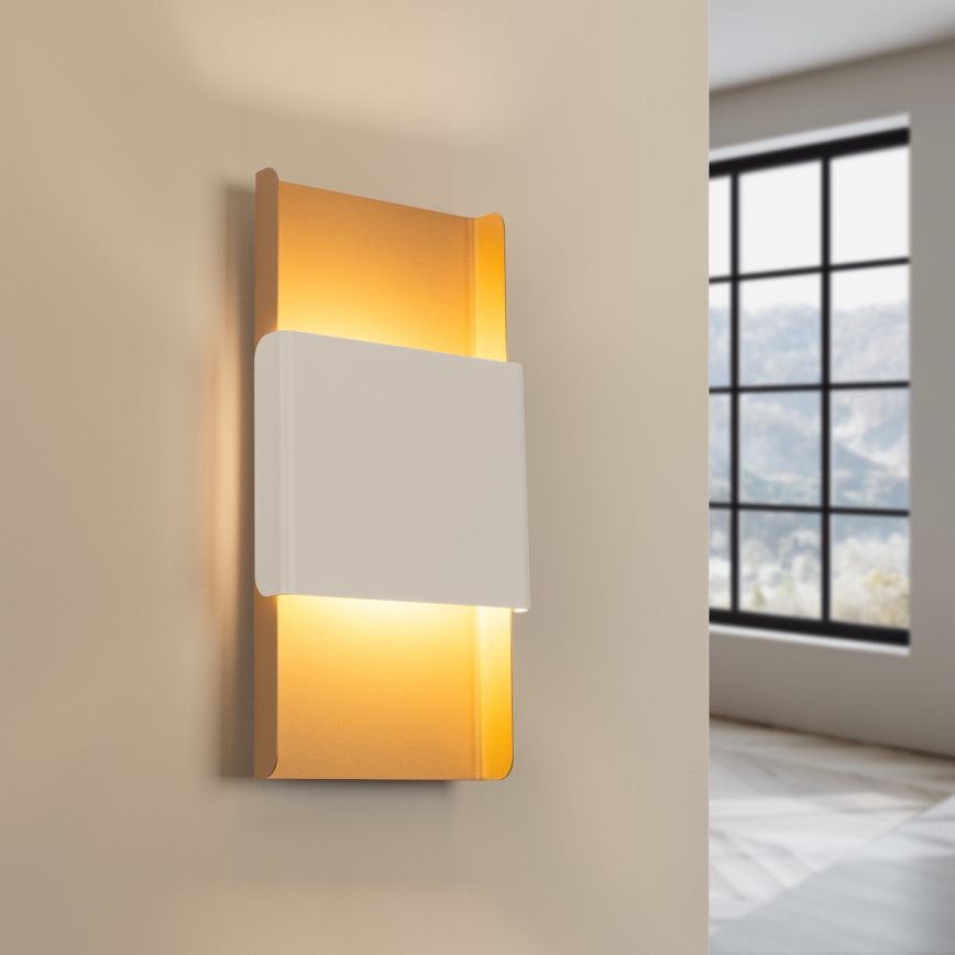 Applique murale DURLIN 2xG9/8W/230V doré/blanc