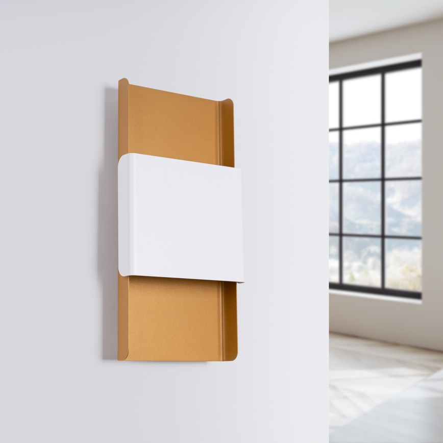 Applique murale DURLIN 2xG9/8W/230V doré/blanc