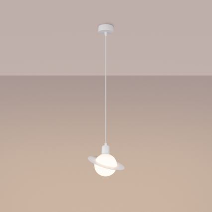 Hanglamp aan een koord HYPERION 1xG9/8W/230V wit
