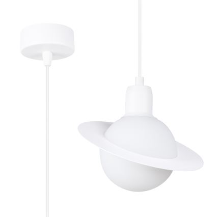 Hanglamp aan een koord HYPERION 1xG9/8W/230V wit