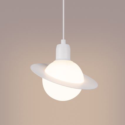 Hanglamp aan een koord HYPERION 1xG9/8W/230V wit