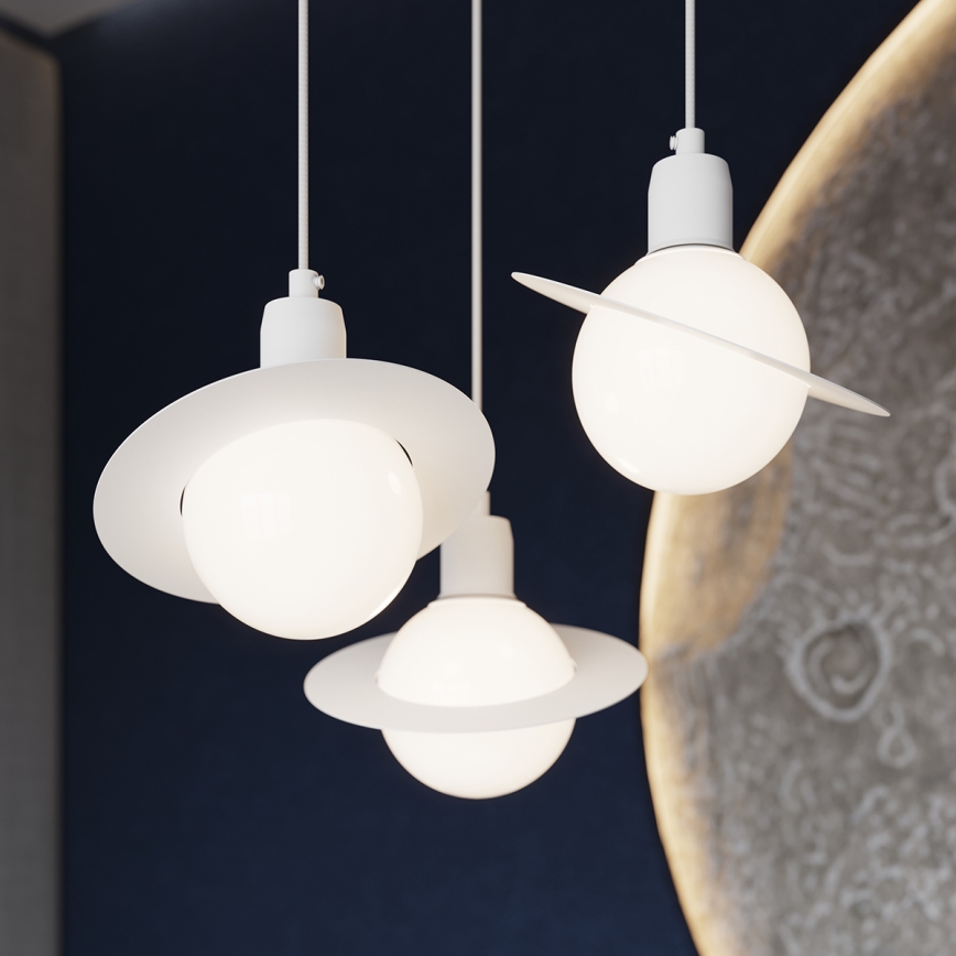 Hanglamp aan een koord HYPERION 3xG9/8W/230V wit