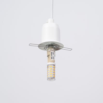 Hanglamp aan een koord HYPERION 3xG9/8W/230V wit