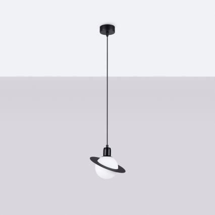 Hanglamp aan een koord HYPERION 1xG9/8W/230V zwart
