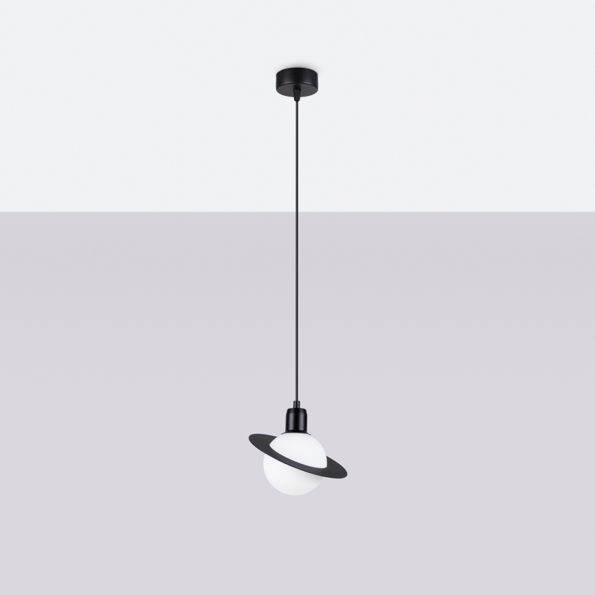 Hanglamp aan een koord HYPERION 1xG9/8W/230V zwart