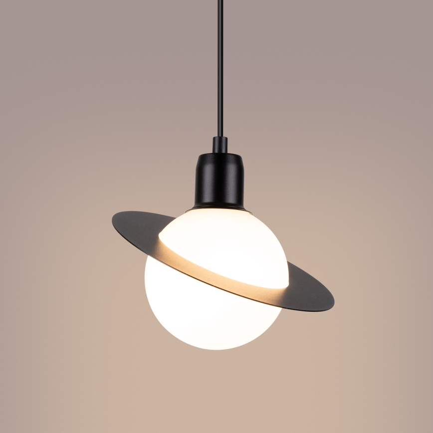 Hanglamp aan een koord HYPERION 1xG9/8W/230V zwart