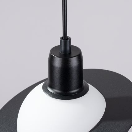 Hanglamp aan een koord HYPERION 1xG9/8W/230V zwart