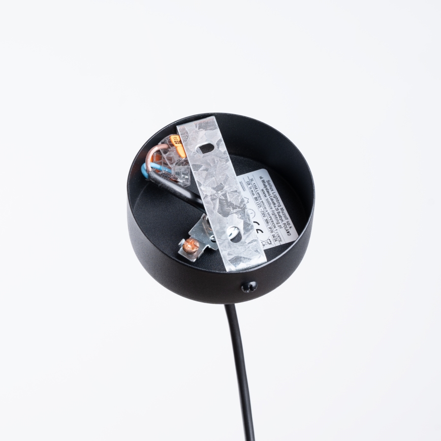 Hanglamp aan een koord HYPERION 1xG9/8W/230V zwart