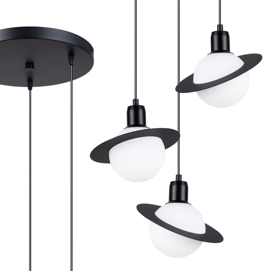 Hanglamp aan een koord HYPERION 3xG9/8W/230V zwart