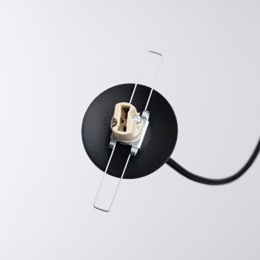 Hanglamp aan een koord HYPERION 3xG9/8W/230V zwart