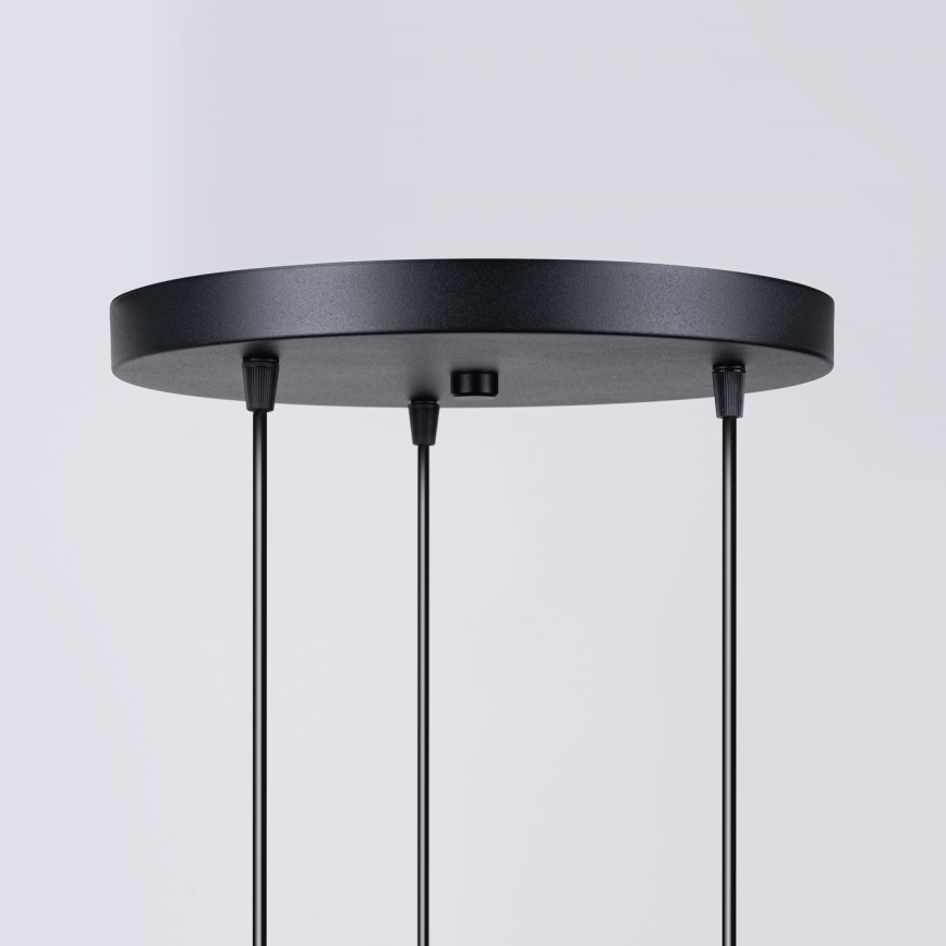 Hanglamp aan een koord HYPERION 3xG9/8W/230V zwart